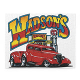 Wadson's Hot Rods Classic Logo Puzzle