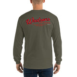 Wadson's Hot Rods Classic Long Sleeve Shirt w/ Logo On Back