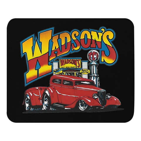 Wadson's Hot Rods Classic Logo Mouse pad