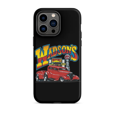 Wadson's Hot Rods Classic Logo iPhone Cases