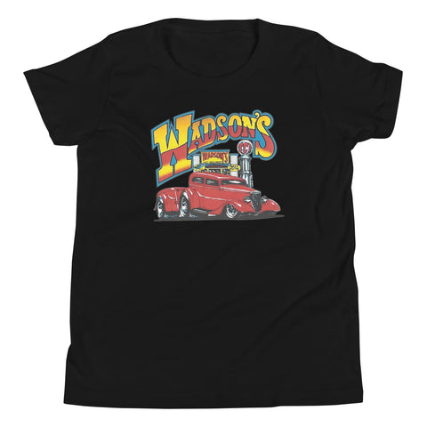 Wadson's Hot Rods Reverse Youth T-Shirt